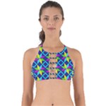 Colorful stars pattern                                                                   Perfectly Cut Out Bikini Top