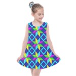 Colorful stars pattern                                                                  Kids  Summer Dress