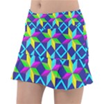 Colorful stars pattern                                                                     Tennis Skirt