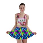 Colorful stars pattern                                                                     Mini Skirt