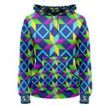 Colorful stars pattern                                                                     Women s Pullover Hoodie