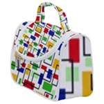 Colorful rectangles                                                                   Satchel Handbag