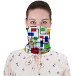 Colorful rectangles                                                                  Face Covering Bandana (Adult)