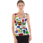 Colorful rectangles                                                                      Tank Top