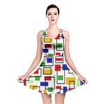 Colorful rectangles                                                                      Reversible Skater Dress