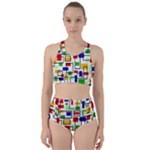 Colorful rectangles                                                                     Bikini Swimsuit Spa Swimsuit