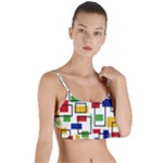 Colorful rectangles                                                                      Layered Top Bikini Top