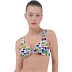 Colorful rectangles                                                                      Ring Detail Bikini Top