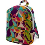 Retro chaos                                                                   Zip Up Backpack