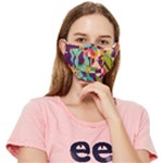 Retro chaos                                                                   Fitted Cloth Face Mask (Adult)