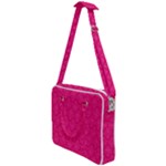 Pink Pattern, Abstract, Background, Bright Cross Body Office Bag