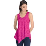 Pink Pattern, Abstract, Background, Bright Sleeveless Tunic