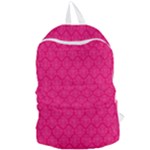Pink Pattern, Abstract, Background, Bright Foldable Lightweight Backpack