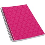 Pink Pattern, Abstract, Background, Bright 5.5  x 8.5  Notebook