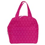Pink Pattern, Abstract, Background, Bright Boxy Hand Bag