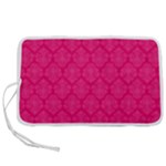 Pink Pattern, Abstract, Background, Bright Pen Storage Case (M)
