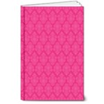 Pink Pattern, Abstract, Background, Bright 8  x 10  Hardcover Notebook