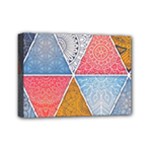 Texture With Triangles Mini Canvas 7  x 5  (Stretched)