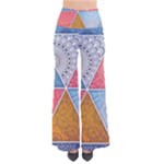 Texture With Triangles So Vintage Palazzo Pants