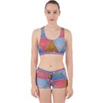 Texture With Triangles Work It Out Gym Set