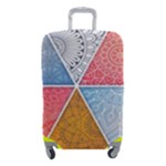 Texture With Triangles Luggage Cover (Small)