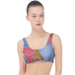 Texture With Triangles The Little Details Bikini Top