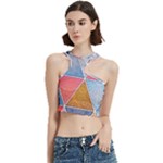 Texture With Triangles Cut Out Top