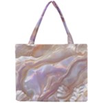 Silk Waves Abstract Mini Tote Bag