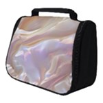 Silk Waves Abstract Full Print Travel Pouch (Small)