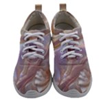 Silk Waves Abstract Women Athletic Shoes