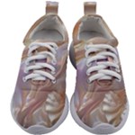 Silk Waves Abstract Kids Athletic Shoes