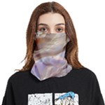 Silk Waves Abstract Face Covering Bandana (Two Sides)