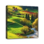 Countryside Landscape Nature Mini Canvas 6  x 6  (Stretched)