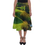 Countryside Landscape Nature Perfect Length Midi Skirt