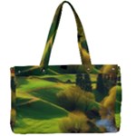 Countryside Landscape Nature Canvas Work Bag