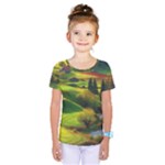 Countryside Landscape Nature Kids  One Piece T-Shirt