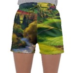 Countryside Landscape Nature Sleepwear Shorts