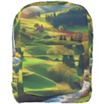 Countryside Landscape Nature Full Print Backpack
