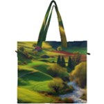 Countryside Landscape Nature Canvas Travel Bag