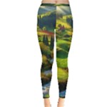 Countryside Landscape Nature Inside Out Leggings