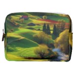 Countryside Landscape Nature Make Up Pouch (Medium)
