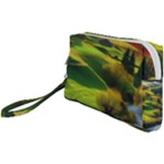 Countryside Landscape Nature Wristlet Pouch Bag (Small)