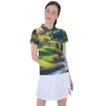 Countryside Landscape Nature Women s Polo T-Shirt
