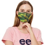 Countryside Landscape Nature Fitted Cloth Face Mask (Adult)