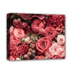 Pink Roses Flowers Love Nature Deluxe Canvas 14  x 11  (Stretched)