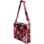 Pink Roses Flowers Love Nature Cross Body Office Bag