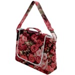 Pink Roses Flowers Love Nature Box Up Messenger Bag