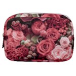 Pink Roses Flowers Love Nature Make Up Pouch (Small)