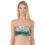 Love Amour Butterfly Colors Flowers Text Bandeau Top