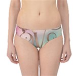 Love Amour Butterfly Colors Flowers Text Hipster Bikini Bottoms